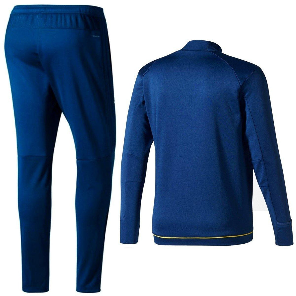 Juventus Blue Training Technical Soccer Tracksuit 2017/18 - Adidas