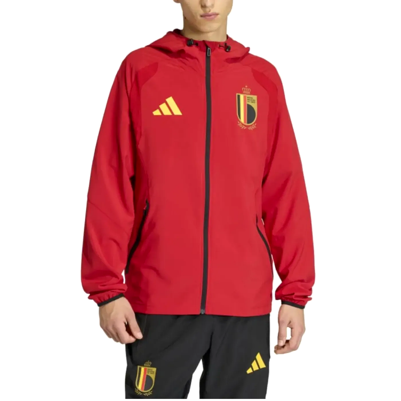Belgium Casual Travel hooded presentation tracksuit 2026/27 - Adidas