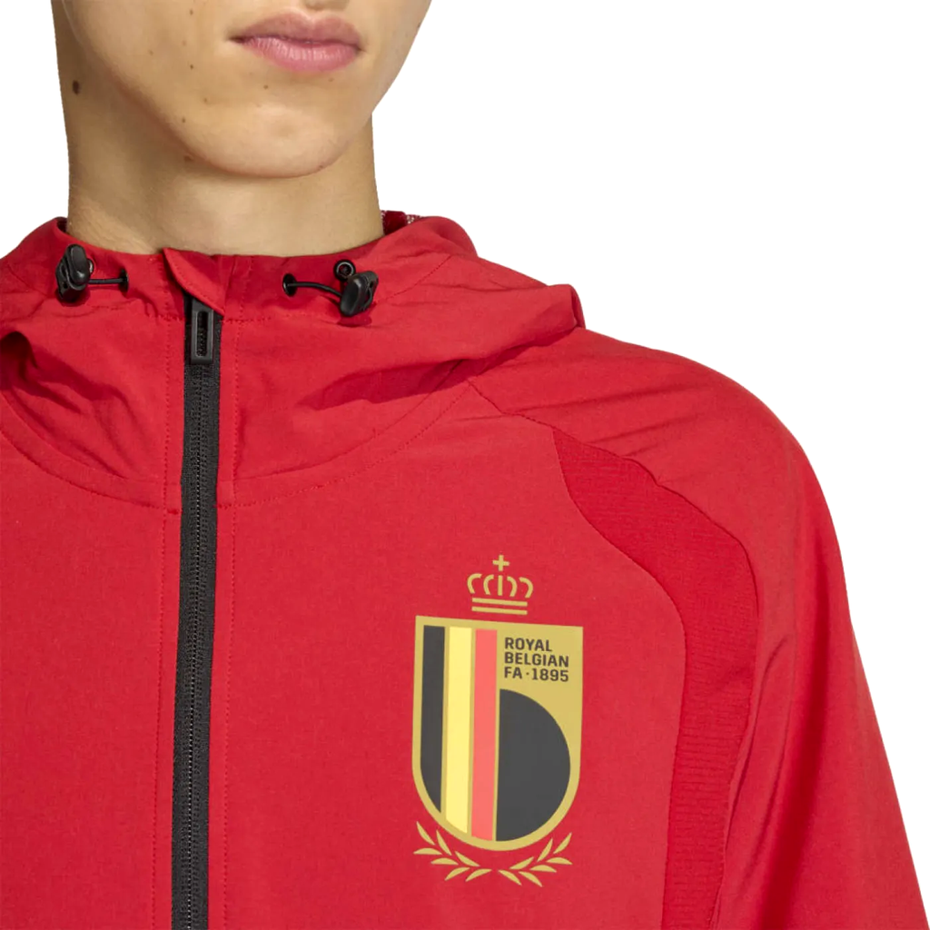 Belgium Casual Travel hooded presentation tracksuit 2026/27 - Adidas