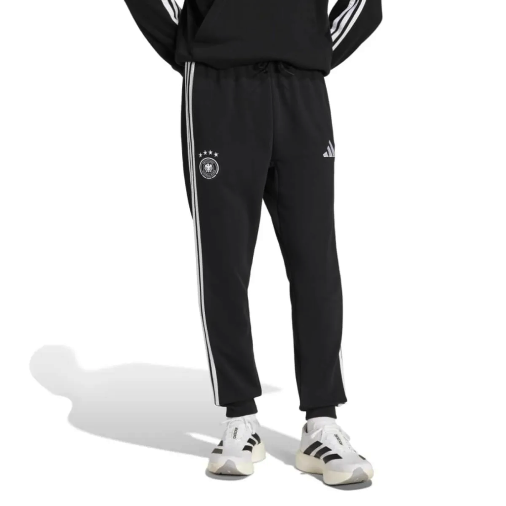 Germany Casual 3S black presentation tracksuit 2026/27 - Adidas