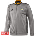 Kids - Juventus grey Training Soccer Tracksuit 2016/17 - Adidas