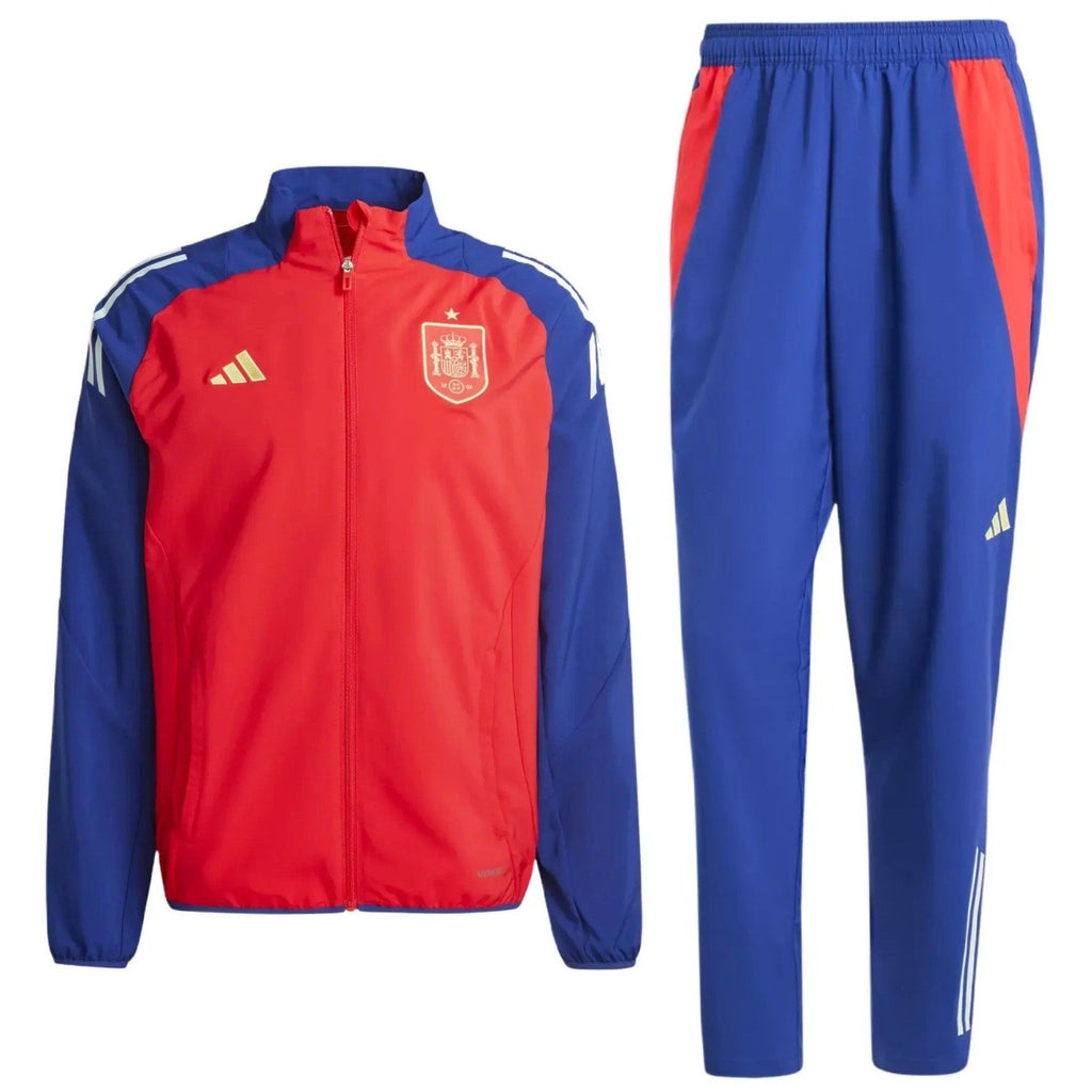 Spain training presentation Soccer tracksuit 2024/25 - Adidas