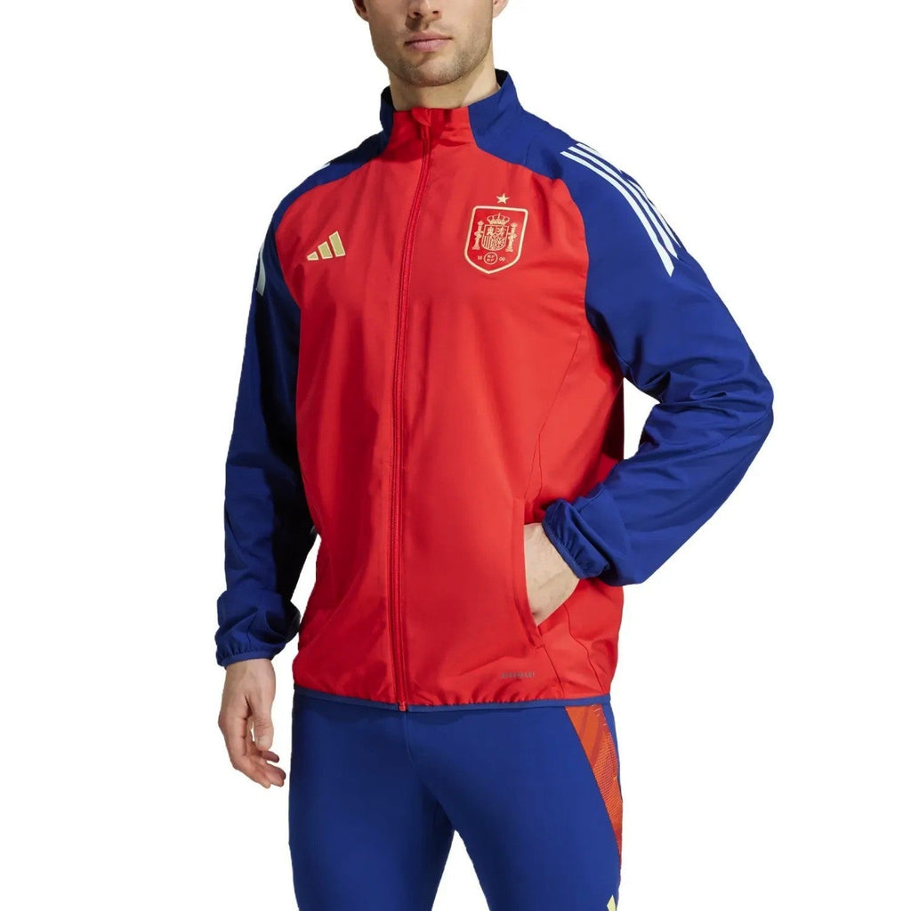 Spain training presentation Soccer tracksuit 2024/25 - Adidas