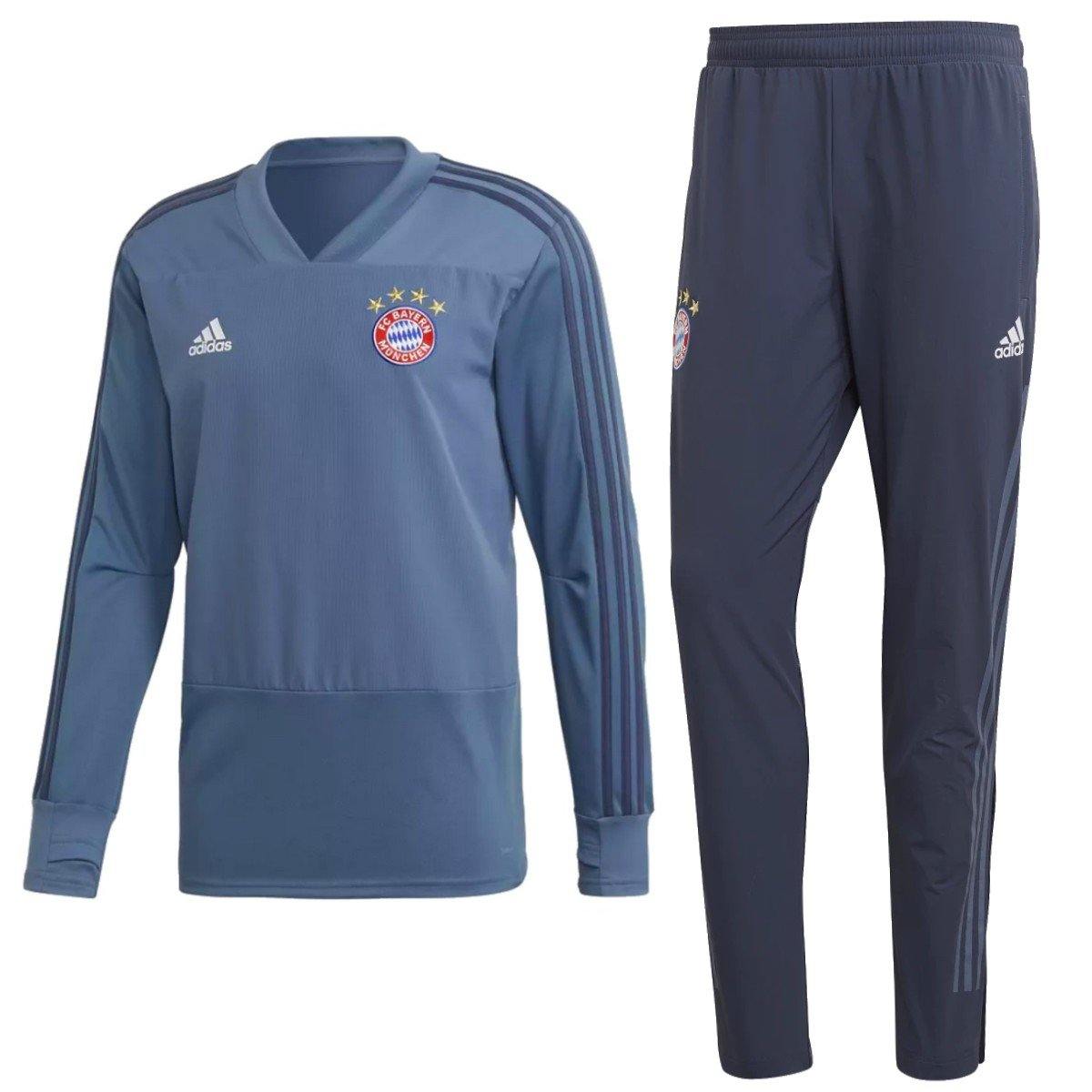 Bayern Munich training sweat soccer tracksuit UCL 2018/19 - Adidas