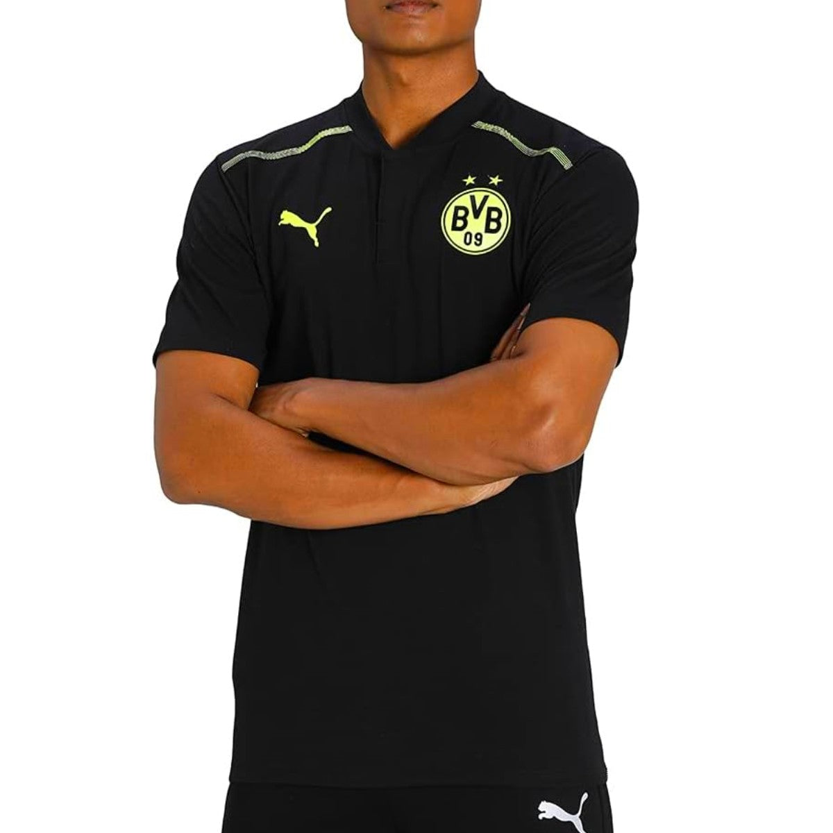 BVB Borussia Dortmund casual presentation polo shirt 2022 - Puma