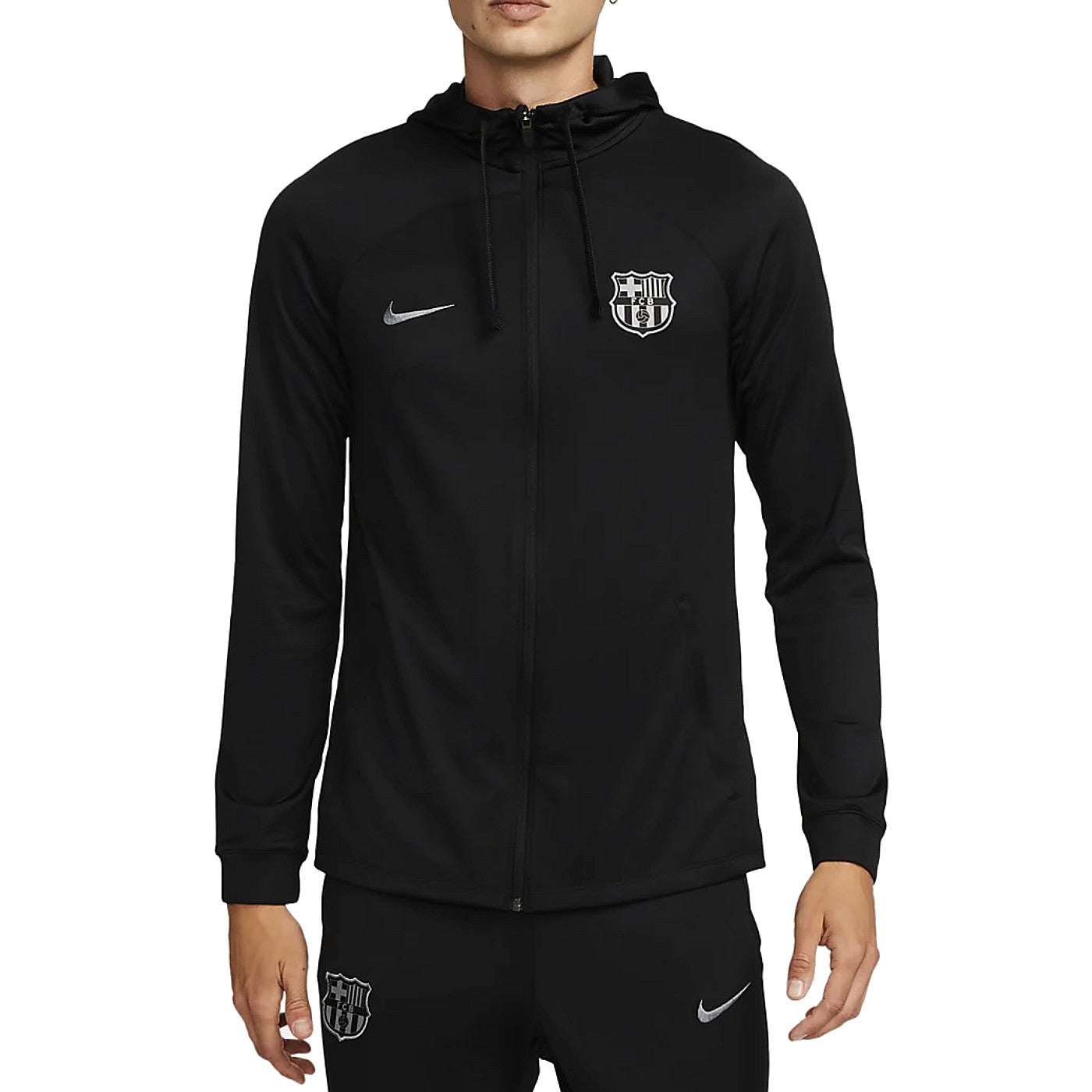 FC Barcelona UCL hooded presentation tracksuit 2022/23 - Nike-0