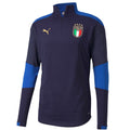 Italy soccer team technical training sweatshirt 2020/21 navy - Puma