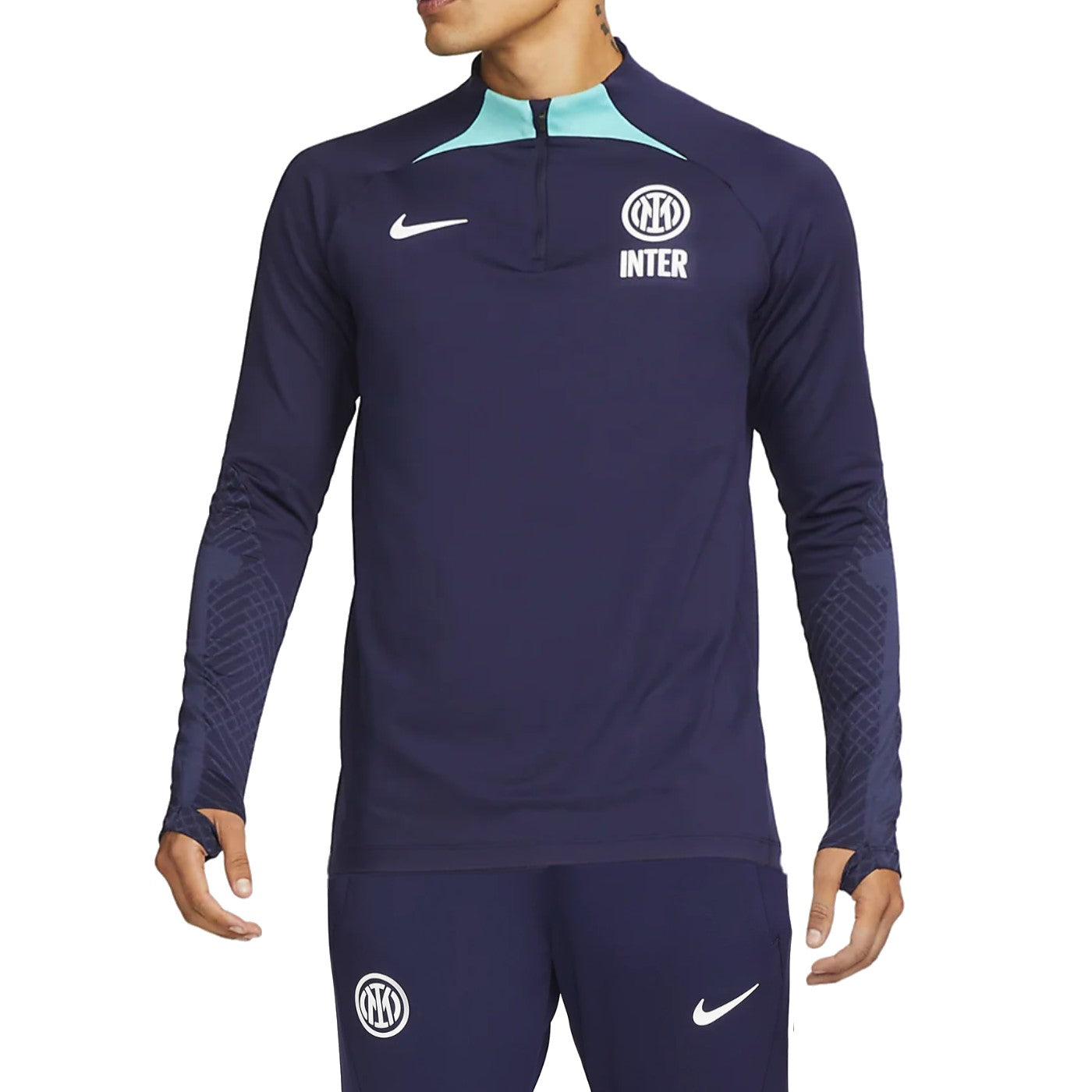 Inter Milan navy training technical soccer tracksuit 2022/23 - Nike