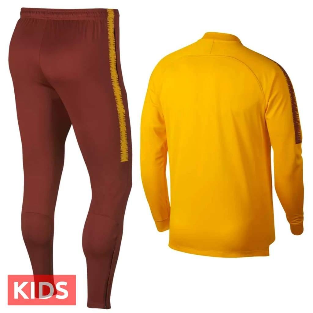 Kids - AS Roma UCL presentation soccer tracksuit 2018/19 - Nike