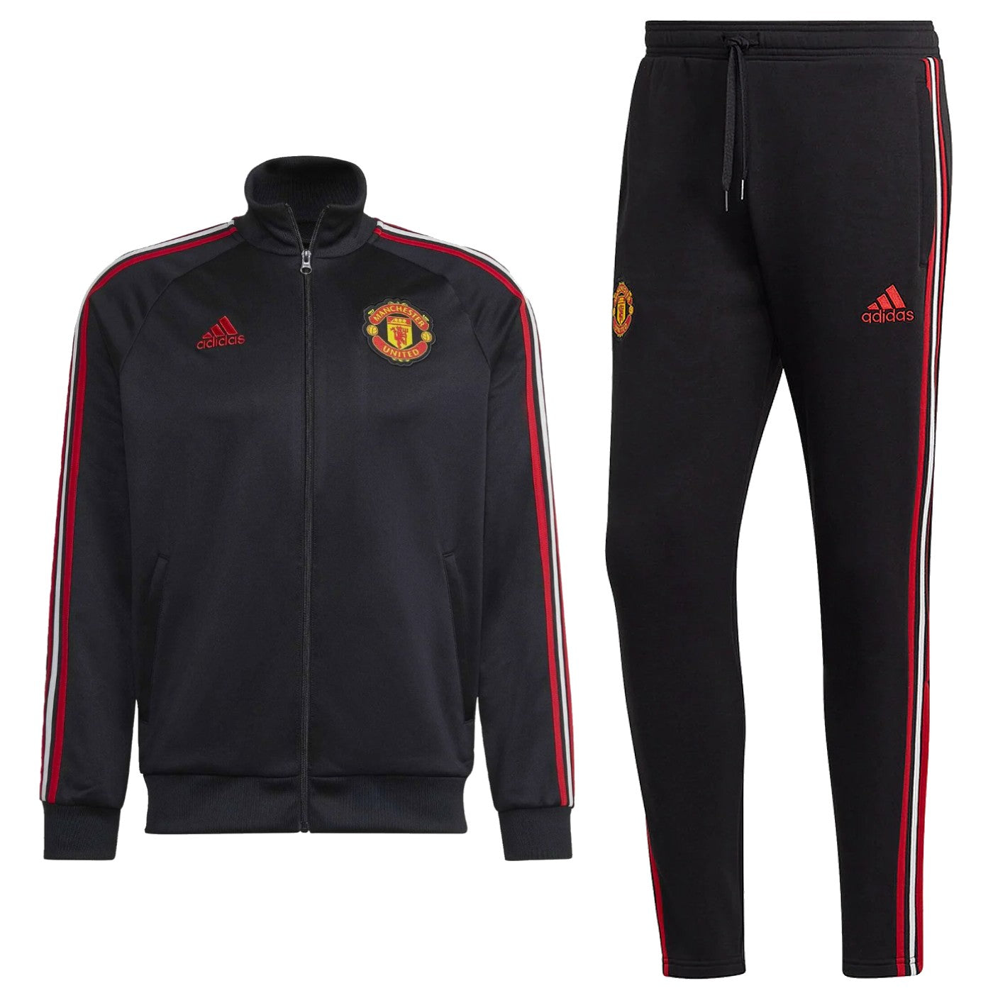 Manchester United Casual 3S presentation tracksuit 2022/23 - Adidas