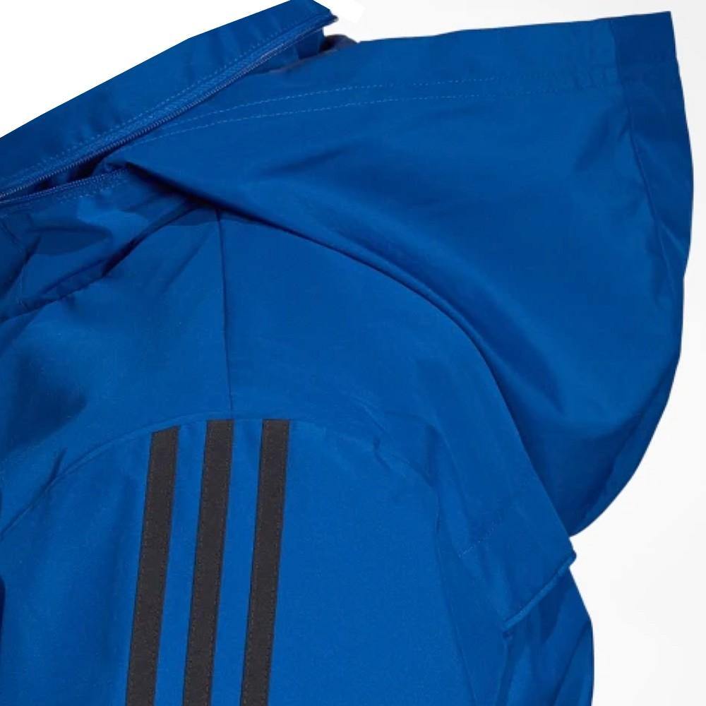 Manchester United soccer blue training rain jacket 2019/20 - Adidas
