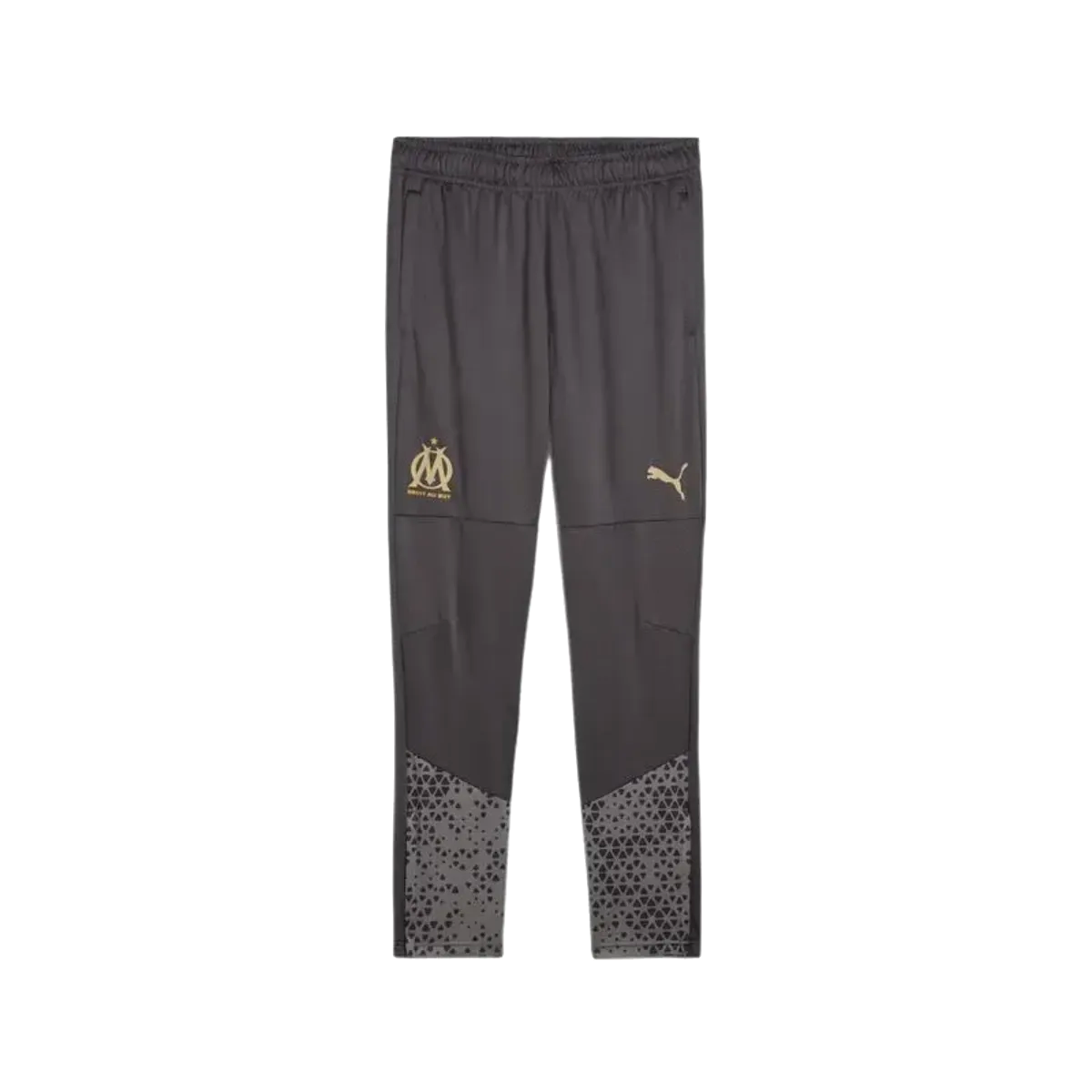 Olympique Marseille EU gold training technical tracksuit 2024 - Puma