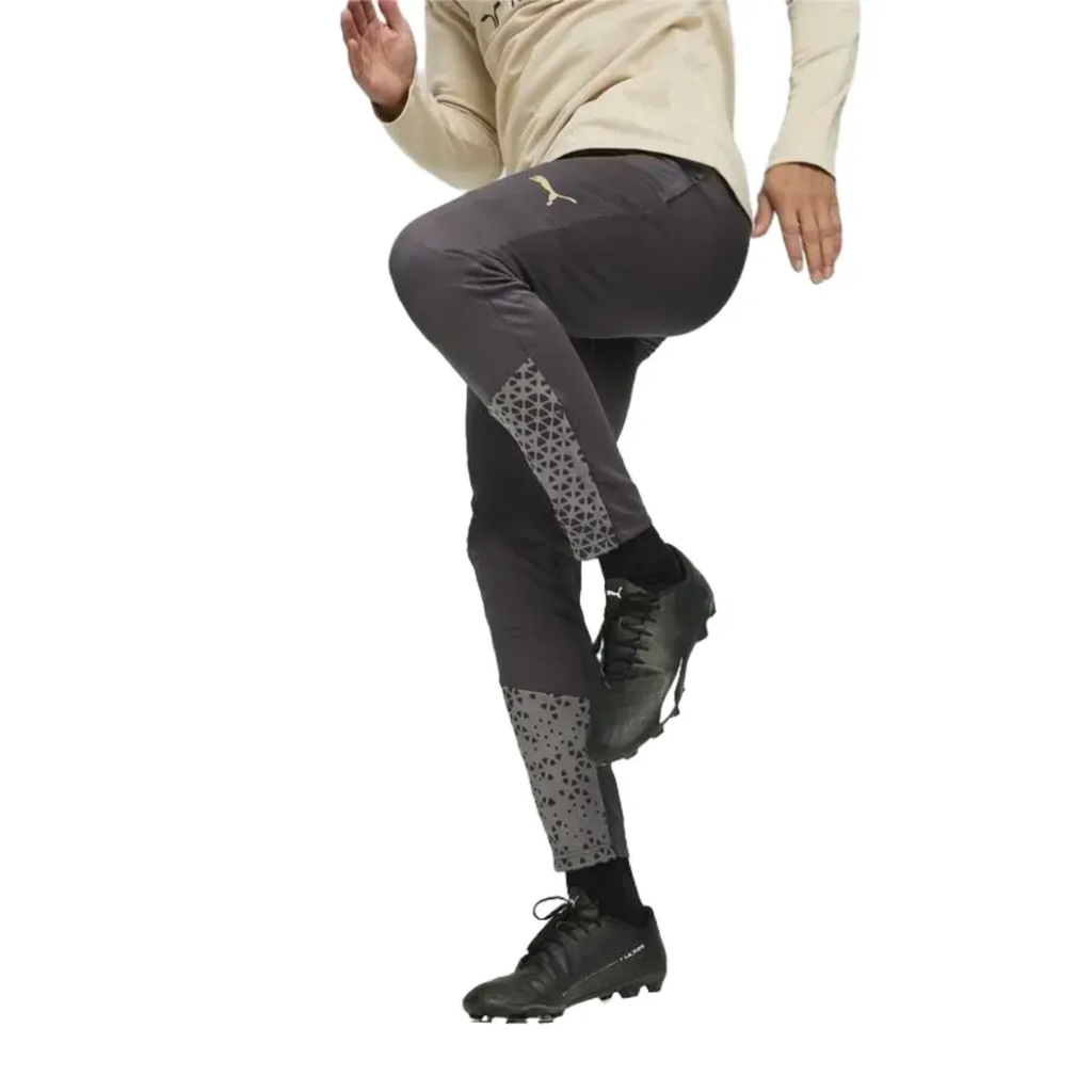 Olympique Marseille EU gold training technical tracksuit 2024 - Puma