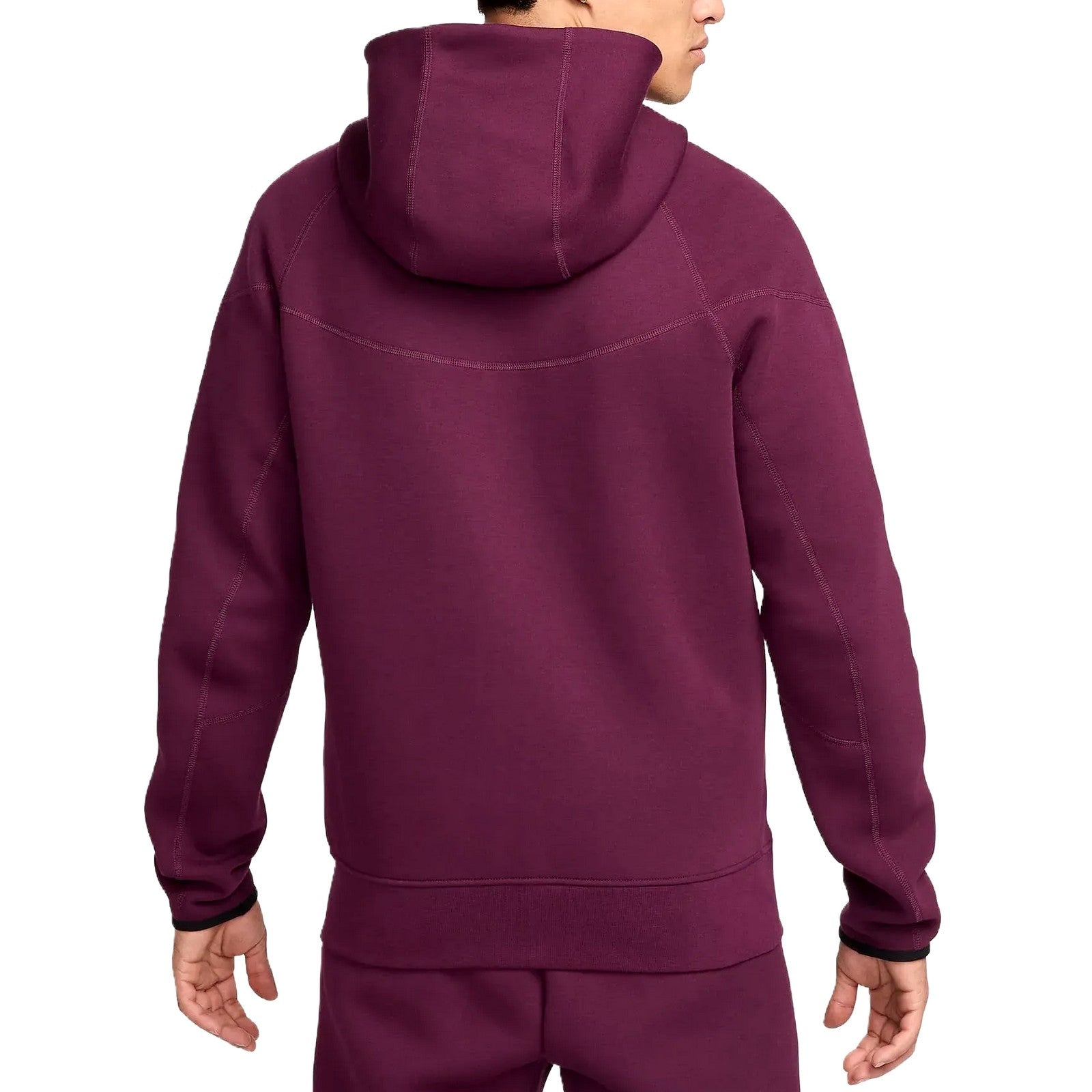 PSG Tech Fleece presentation tracksuit 2024/25 dark red - Nike