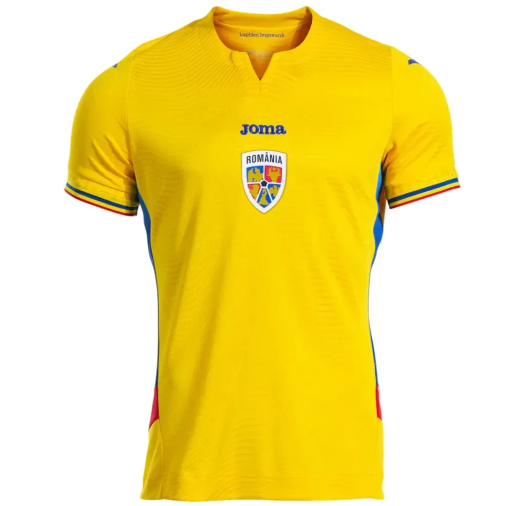 Romania national team Home soccer jersey 2025/26 - Joma