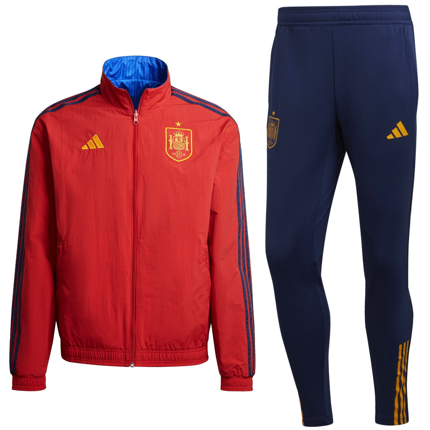 Spain pre-match presentation Soccer tracksuit 2022/23 - Adidas