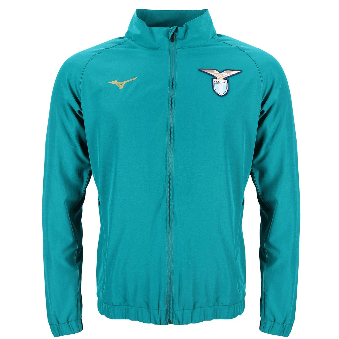 SS Lazio water green presentation Soccer tracksuit 2023/24 - Mizuno