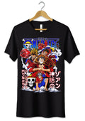T-Shirt Maglietta Monkey D Luffy Rubber Gear 4-0
